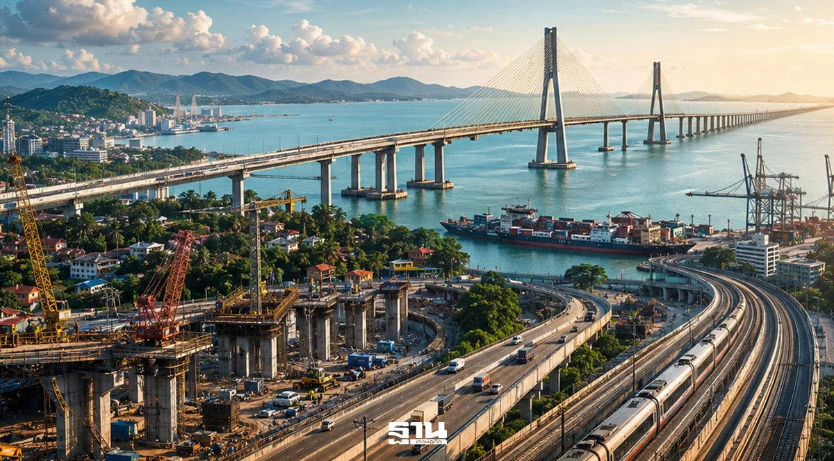 รัฐบาลอัดฉีด-2.2-แสนล้าน-ปักหมุด-10-เมกะโปรเจ็กต์-บูมใต้