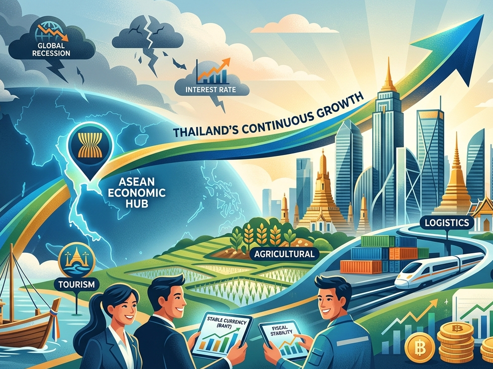 สรุปภาพรวมเศรษฐกิจไทยส่งท้ายปี: ฝ่าคลื่นลมโลกสู่ความยั่งยืน