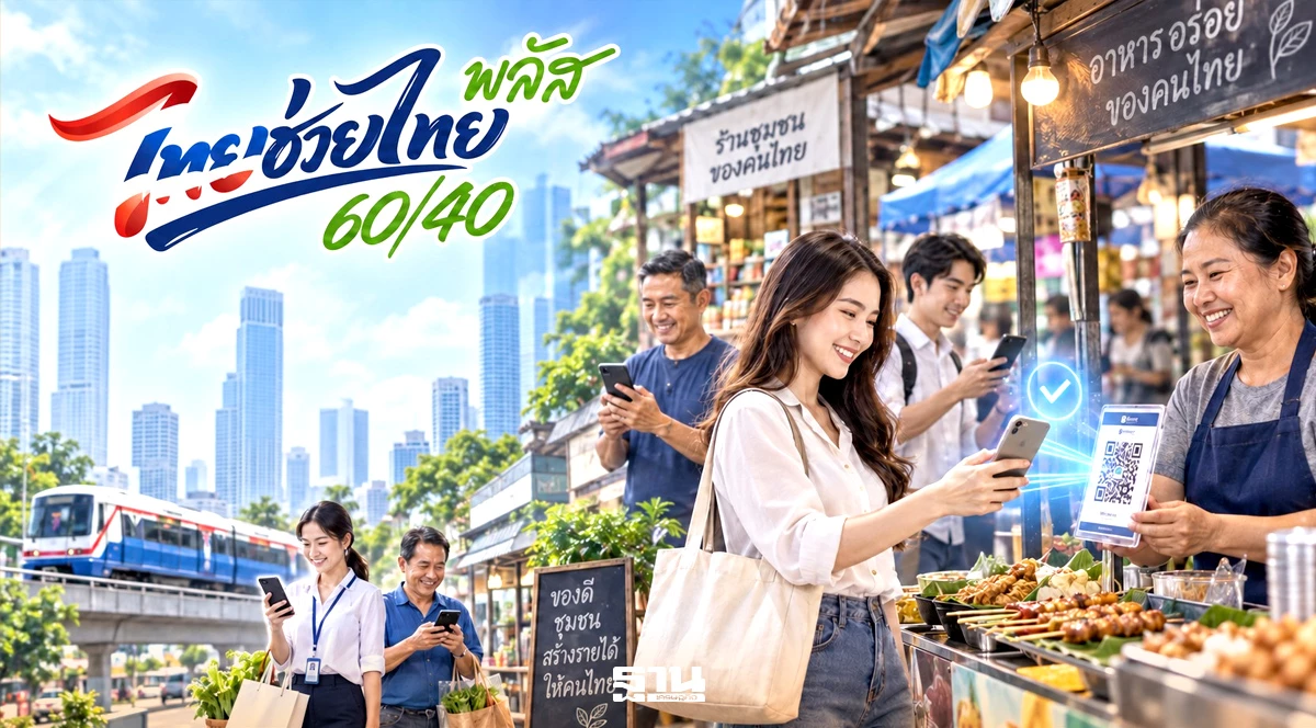 ไทยช่วยไทย พลัส ยอดใช้จ่าย 1.61 แสนล้าน คลังชง ครม.ขยายต่อ 22 ก.ย. 2569