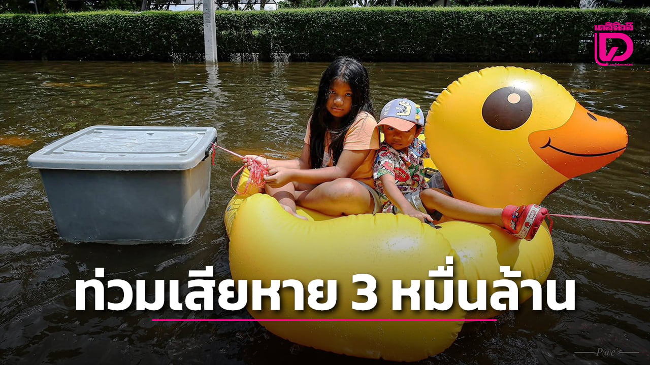 น้ำท่วมยาวเกิน 14 วัน ทุบเศรษฐกิจไทยเสียหายเกือบ 3 หมื่นล้านบาท พื้นที่เกษตรกระทบ 1.66 ล้านไร่ | เดลินิวส์