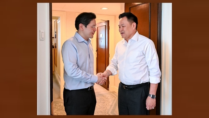นายกฯ พบผู้นำสิงคโปร์ สานสัมพันธ์ใกล้ชิด ก่อนขึ้นเวที Forbes ชูศักยภาพไทยต่อนักลงทุนโลก